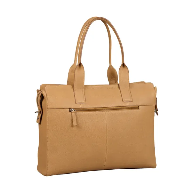 Clearance Burkely Soft Skylar Workbag 15.6" natural nude