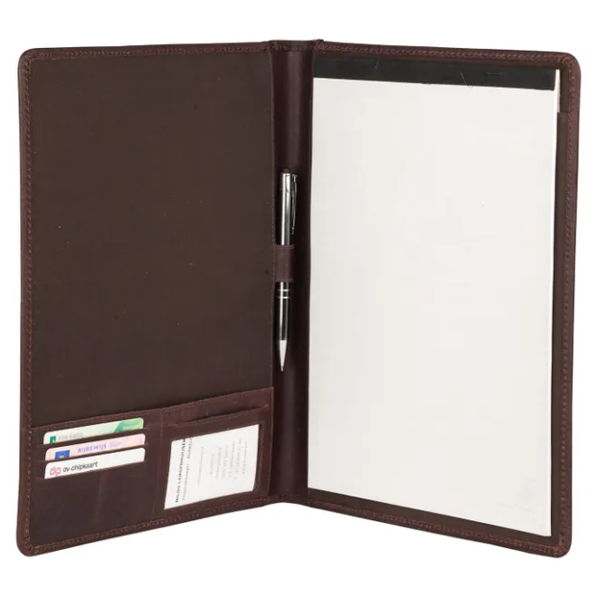 Outlet Burkely Vintage Bing A4 Filecover brown