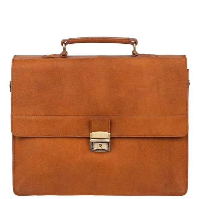 Online Burkely Vintage Dean Briefcase cognac