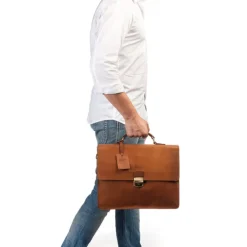 Online Burkely Vintage Dean Briefcase cognac
