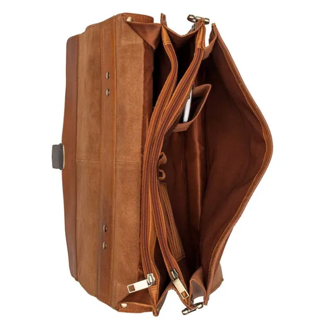 Online Burkely Vintage Dean Briefcase cognac