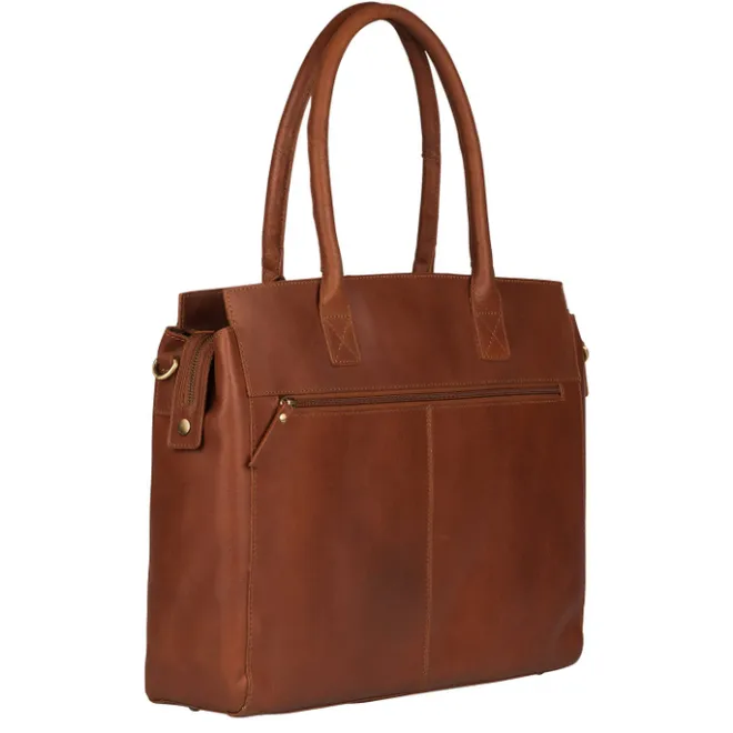 Online Burkely Vintage Doris Laptop Bag 15.6" cognac