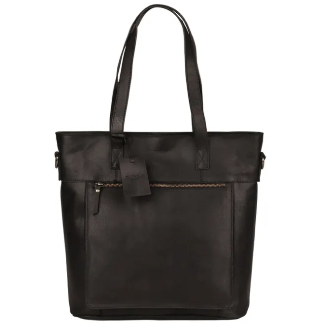 Outlet Burkely Vintage Jade Laptopshopper 14" black