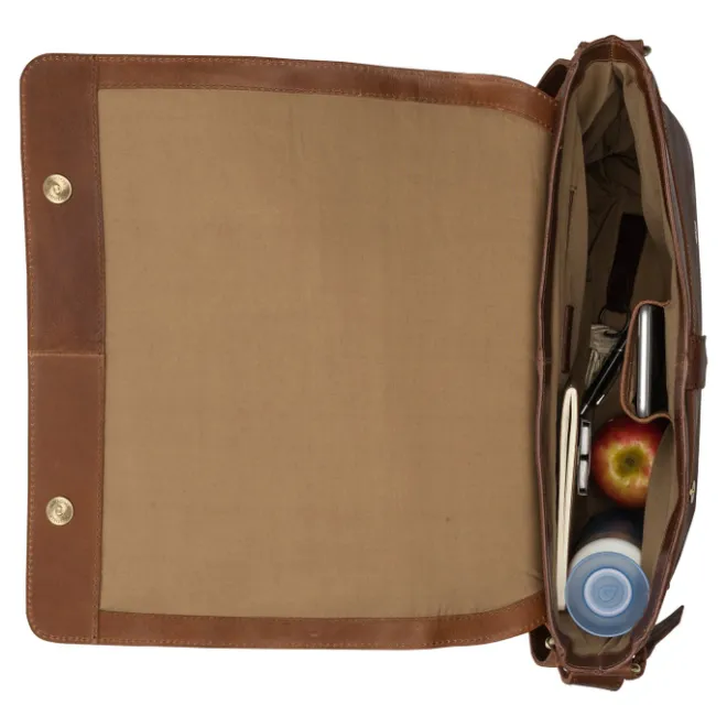 Hot Burkely Vintage Juul Messenger Bag cognac