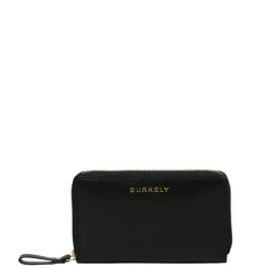 Online Burkely Vintage Veda Medium Zip Around Wallet black