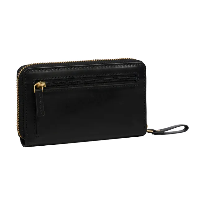 Online Burkely Vintage Veda Medium Zip Around Wallet black