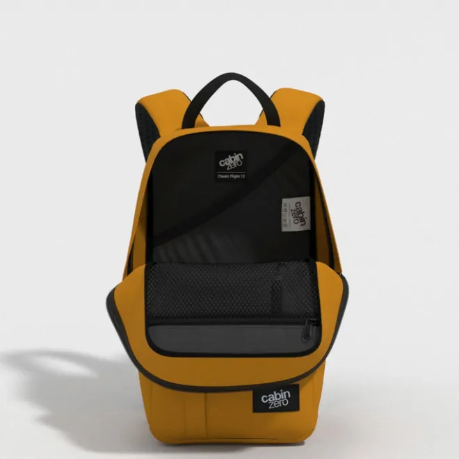Sale CabinZero Classic Flight Bag 12L Backpack orange chill