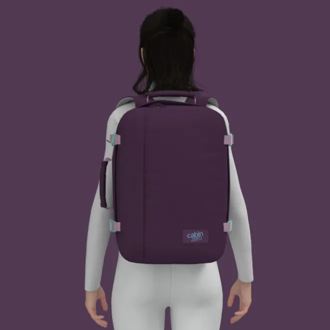 Clearance CabinZero Classic 36L Ultra Light Cabin Bag midnight purple