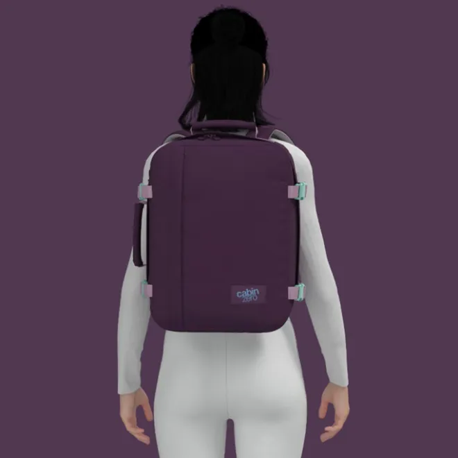 Clearance CabinZero Classic 28L Ultra Light Cabin Bag midnight purple
