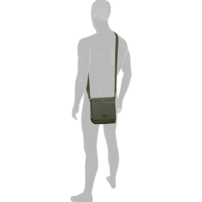 Camel Active City Flap Bag M Top Zip khaki