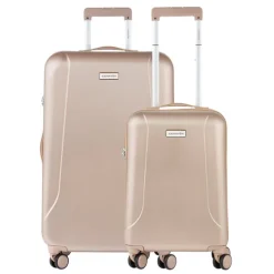 Hot CarryOn Skyhopper 55 + 78 Set champagne