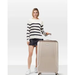 Discount CarryOn Skyhopper 4 Wiel Trolley 78 champagne