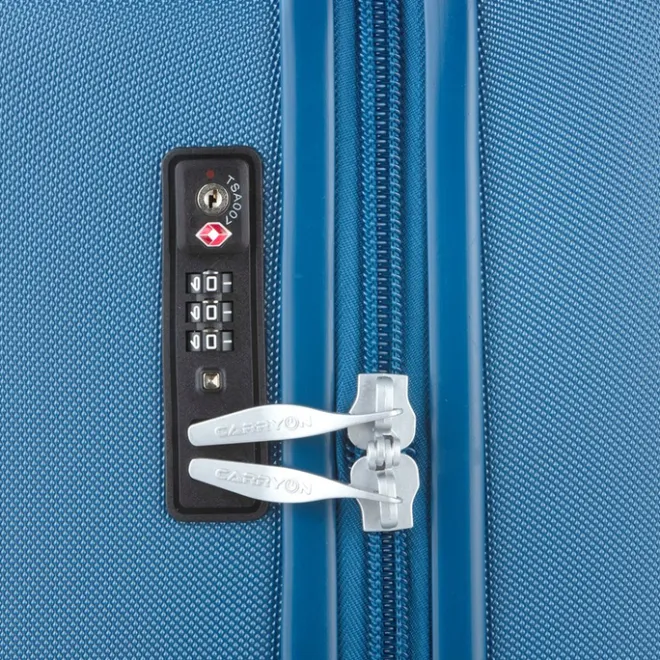Best CarryOn Skyhopper 4 Wiel Trolley 78 cool blue