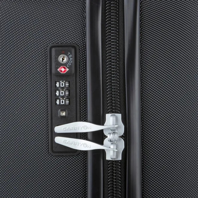 Outlet CarryOn Skyhopper 4-Delige Kofferset S/S/M/L black