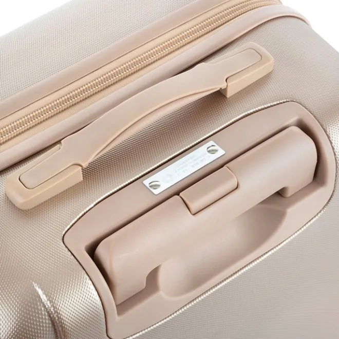 Online CarryOn Skyhopper 4-Delige Kofferset S/S/M/L champagne
