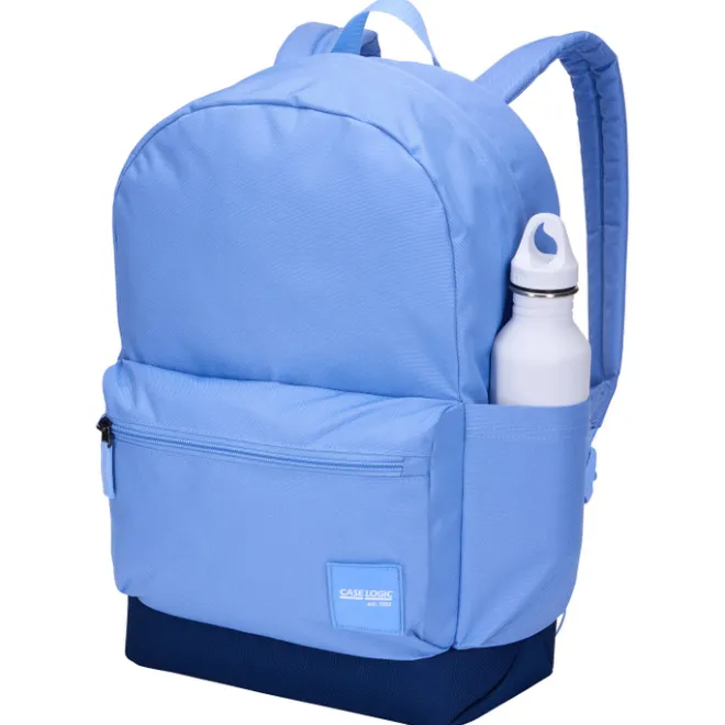Best Case Logic Campus Commence Recycled Backpack 24L glowing blue
