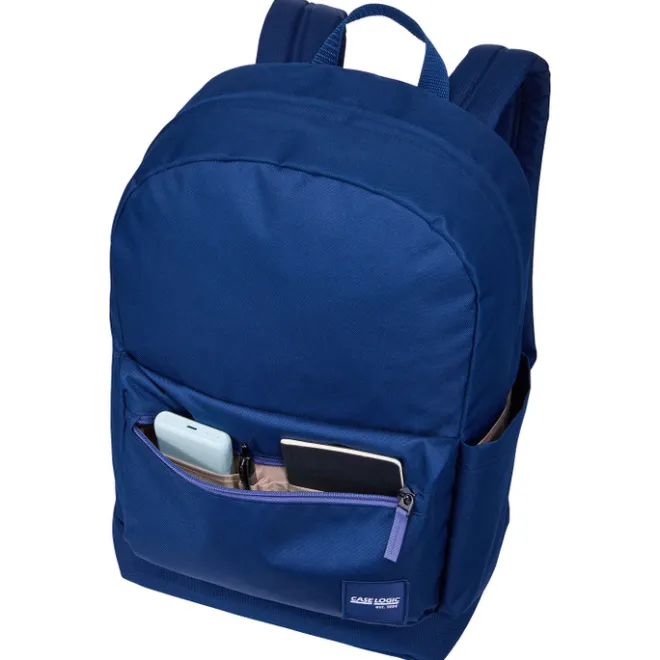 Discount Case Logic Campus Commence Recycled Backpack 24L navy blue