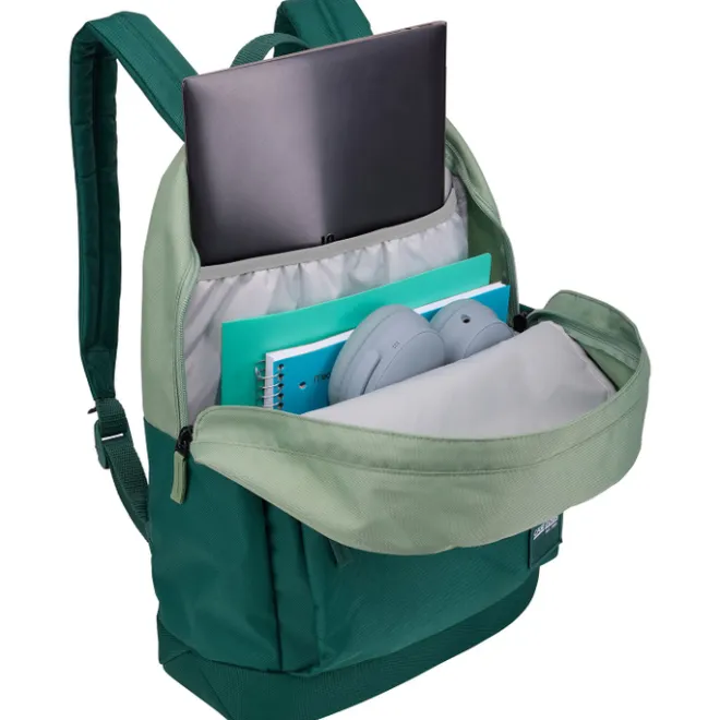 Online Case Logic Campus Commence Recycled Backpack 24L islay green/smoke pine