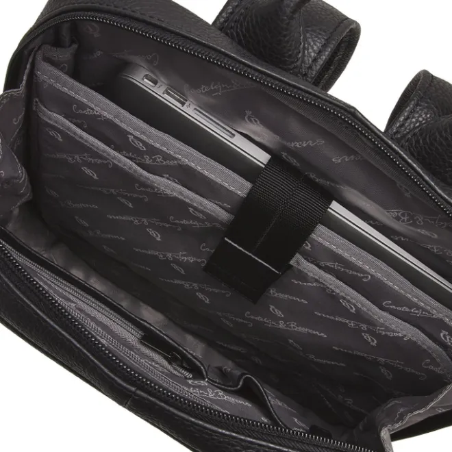 Clearance Castelijn & Beerens Bravo Laptoprugzak 15.6'' RFID zwart