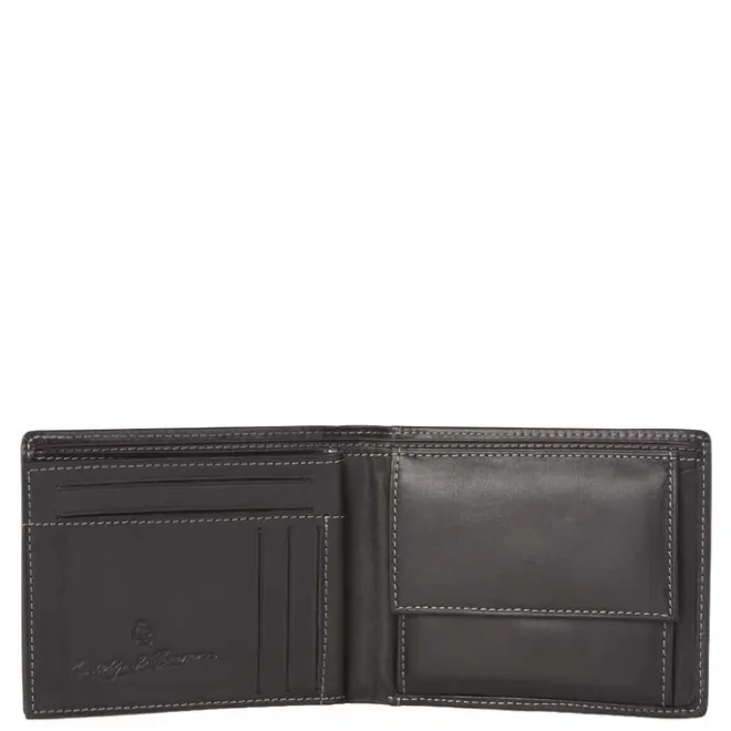 New Castelijn & Beerens Canyon Billfold heren portemonnee zwart