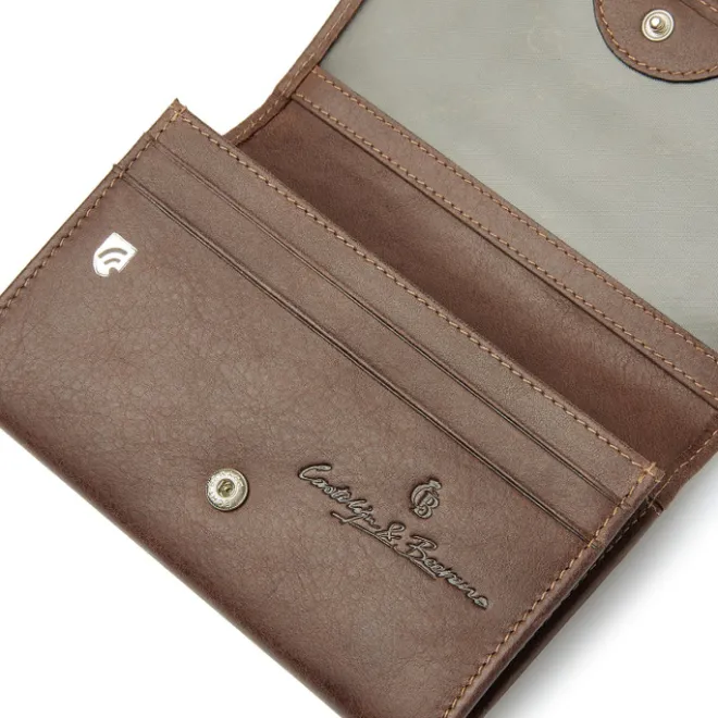 Outlet Castelijn & Beerens Canyon Continental Wallet mocca