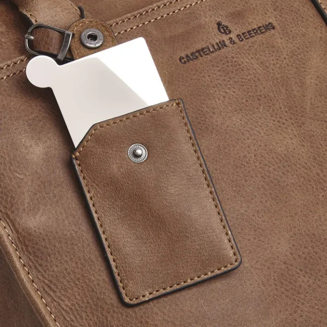 Online Castelijn & Beerens Carisma Laptop Shopper RFID 15.6'' + Tablet cognac