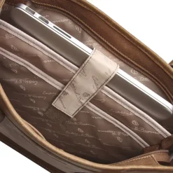 Online Castelijn & Beerens Carisma Laptop Shopper RFID 15.6'' + Tablet cognac