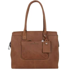 New Castelijn & Beerens Carisma Dames laptoptas 15.6" cognac
