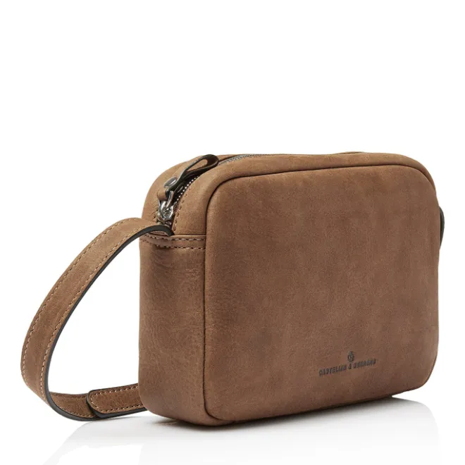 Outlet Castelijn & Beerens Carisma Crossbody Zip cognac