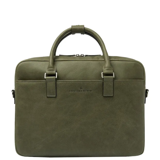 Clearance Castelijn & Beerens Carisma Laptopbag 15.6" dark military
