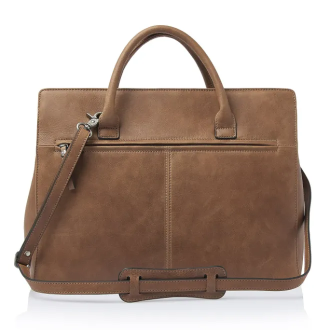 Clearance Castelijn & Beerens Carisma Laptopbag 15.6" cognac