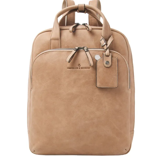 Best Castelijn & Beerens Carisma Laptoprugzak 15.6" + Tablet beige