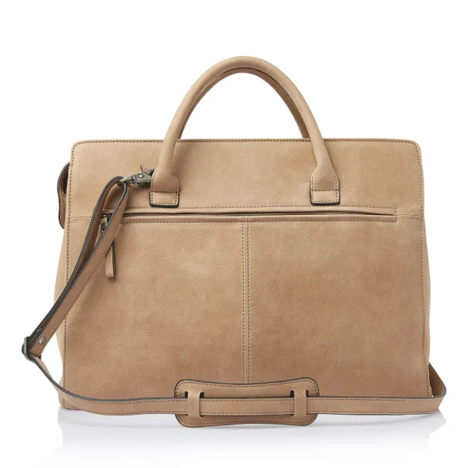 Outlet Castelijn & Beerens Carisma Laptopbag 15.6" beige