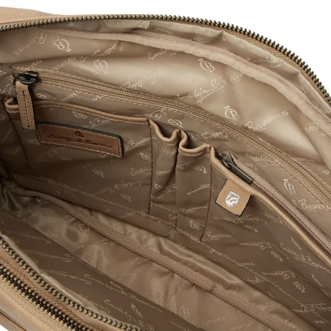 Online Castelijn & Beerens Carisma Laptopbag 15.6" beige