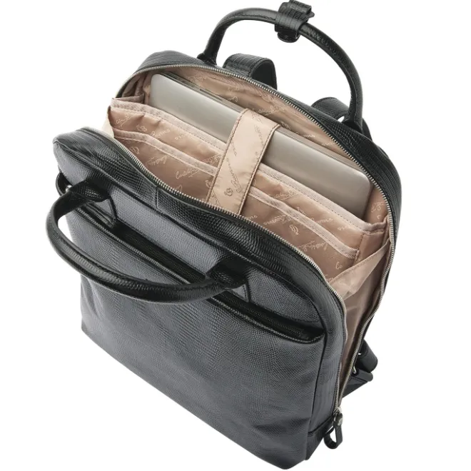 Sale Castelijn & Beerens Donna Hanne Backpack 15.6" RFID zwart