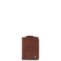 Sale Castelijn & Beerens Donna Damesportemonnee Ritsvak 4 Pasjes RFID cognac