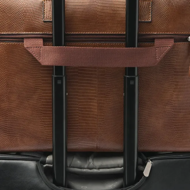 Hot Castelijn & Beerens Donna Ilse Laptoptas 15.6" RFID cognac