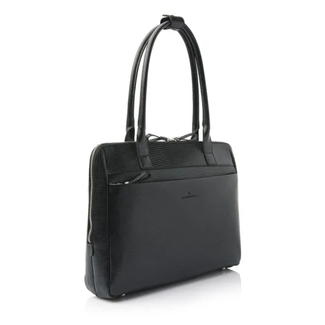 New Castelijn & Beerens Donna Vera Schoudertas 15.6" RFID zwart
