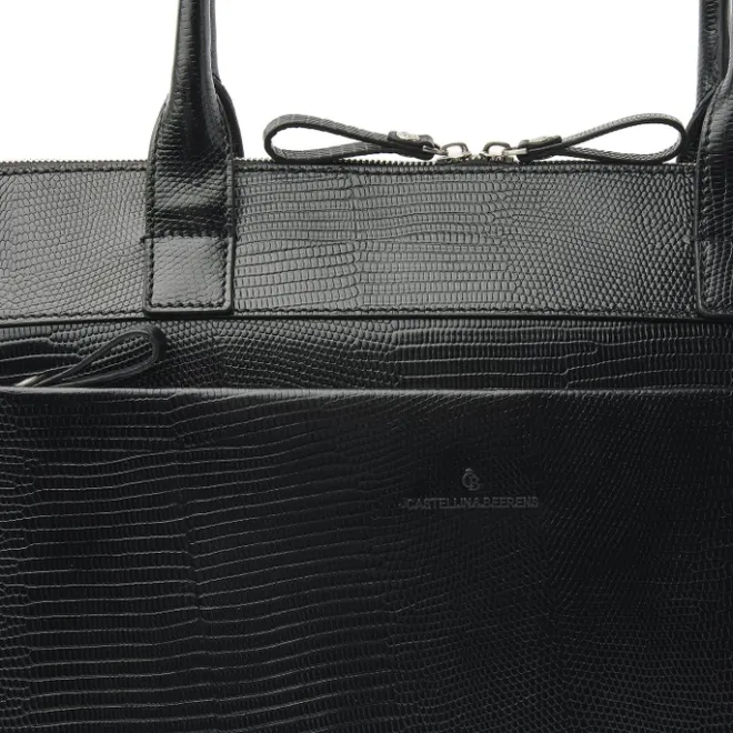 New Castelijn & Beerens Donna Vera Schoudertas 15.6" RFID zwart