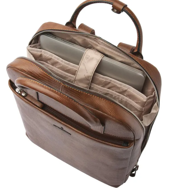 Best Castelijn & Beerens Donna Hanne Backpack 15.6" RFID cognac