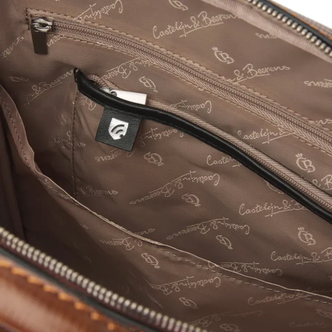 Best Castelijn & Beerens Donna Hanne Backpack 15.6" RFID cognac