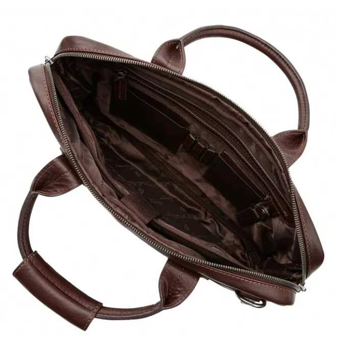 Discount Castelijn & Beerens Firenze Business Laptopbag 15.6" mocca