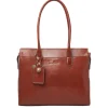 Discount Castelijn & Beerens Gaucho Ellen Laptop Shoulderbag 15.6'' cognac