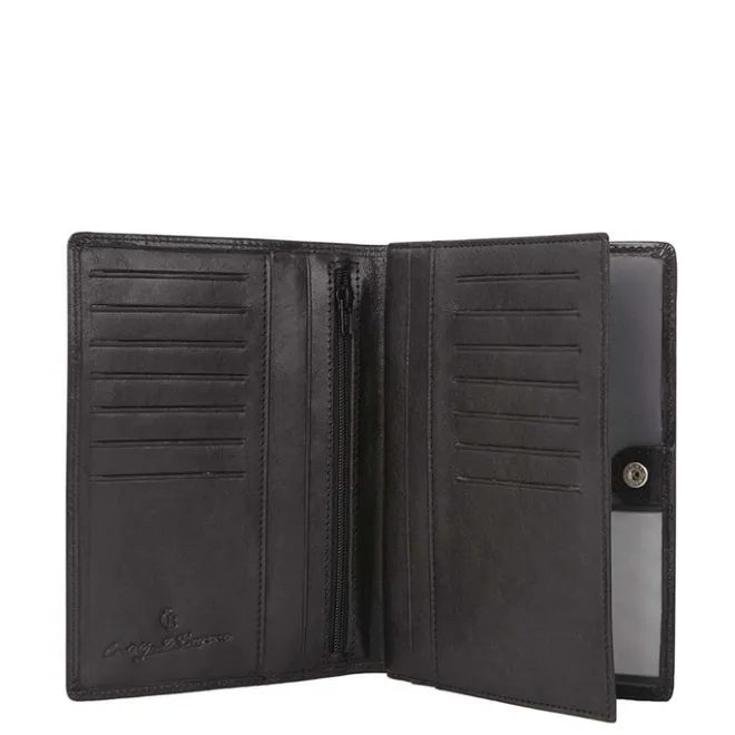 New Castelijn & Beerens Gaucho Portefeuille zwart