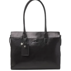Outlet Castelijn & Beerens Gaucho Ellen Laptop Shoulderbag 15.6'' zwart