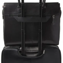 Outlet Castelijn & Beerens Gaucho Ellen Laptop Shoulderbag 15.6'' zwart