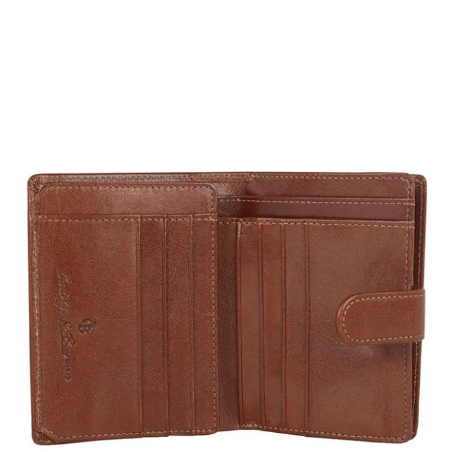 New Castelijn & Beerens Gaucho Portefeuille met Rits cognac