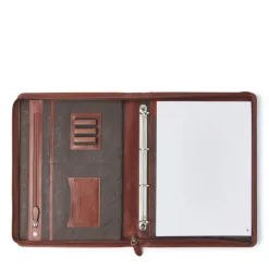 Discount Castelijn & Beerens Gaucho A4 Conference Folder Zip-Around cognac