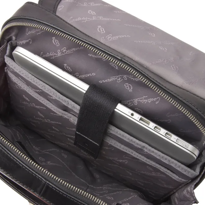 Hot Castelijn & Beerens Gaucho Guus Laptop Backpack 15.6'' zwart