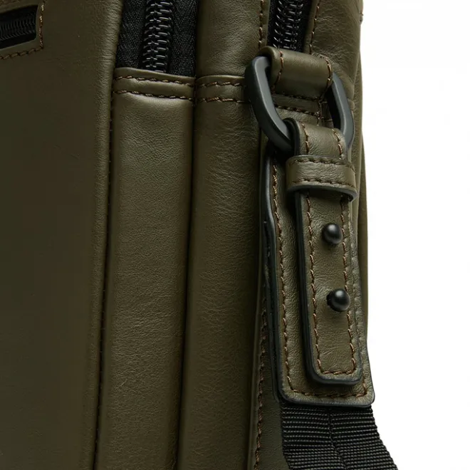 Best Castelijn & Beerens Nappa X Charlie Laptop / Tablet Tas 15.6'' dark millitary